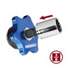Powerbuilt 3/8 Inch Drive Palm Ratchet Handle, Finger Ratchet, Stubby