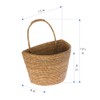 KOUBOO La Jolla Rattan Wall Storage Basket with Handle, Hanging