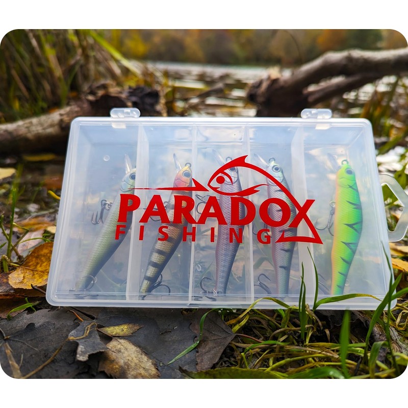 Paradox Fishing Wobbler Set I 5 Pieces 8.0 g 8.8