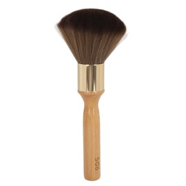 Neck Duster Brush Beech Wood Ergonomic Handle Portable Broken Hair Brush for Barber Large