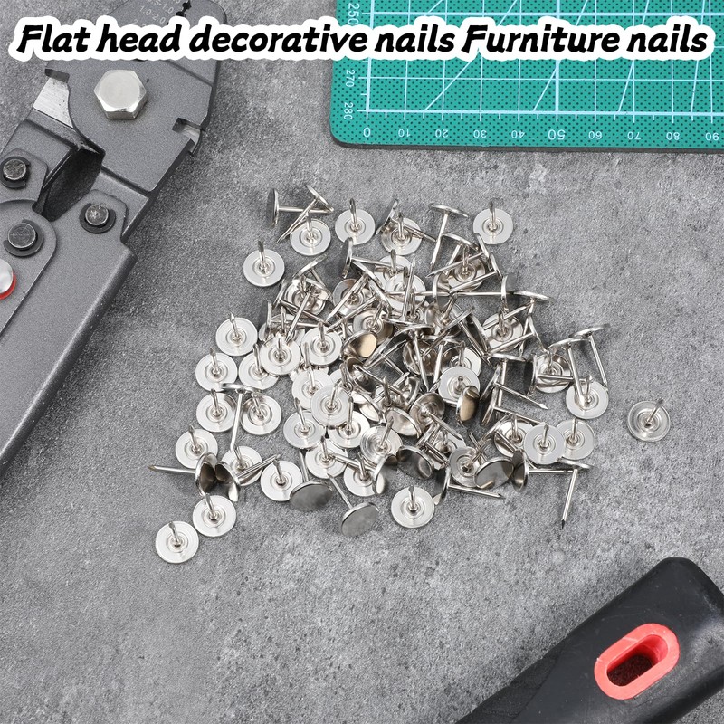 100 Pcs Extra Long Push Pins, Silver Heavy Duty Thumb