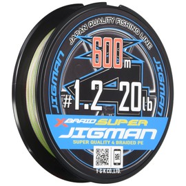 X-Braid Super Jigman X4, 636.4 yd (600 m), No. 1.2, 20 lbs, 5 Colors