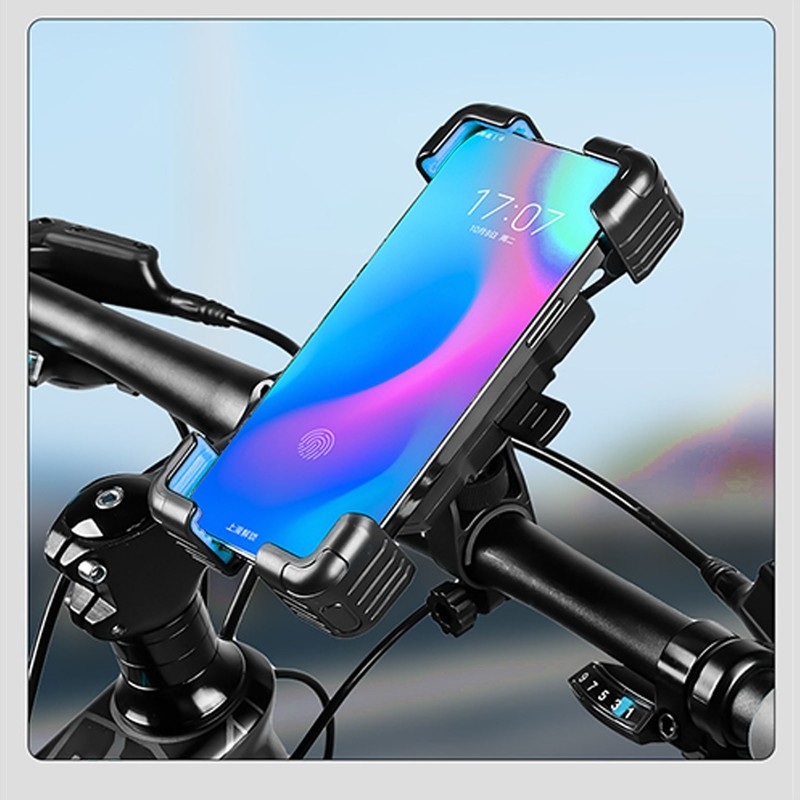 Bike Phone Holder Anti Shake Lightweight Multifunctional Navigation Cell Phone