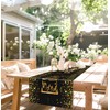 HEIPINIUYE Happy 16th Birthday Table Runner 13 x 72 Black