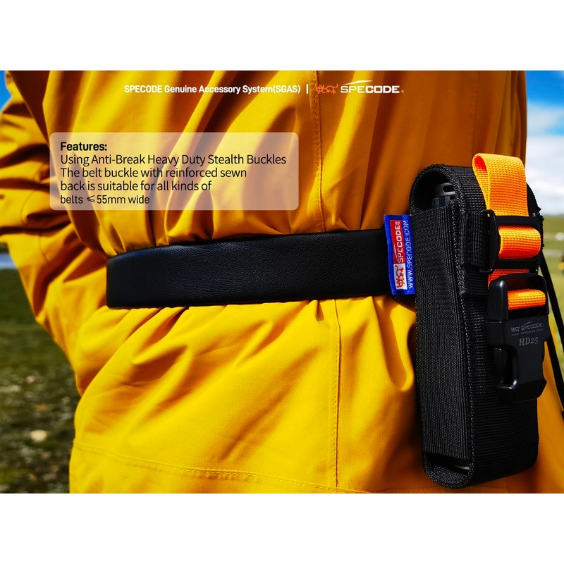 SPECODE Holster-Pro for Flashlight Case-HD25