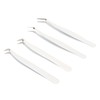 Eyelash Extension Tweezers Kit Stainless Steel High Accuracy Lash Tweezers