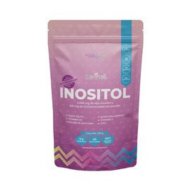Inositol Myo Y D-chiro En Polvo De 225g - Ácido Fólico, Zinc | Precursor de Colágeno + Vitamina D3 + Prebióticos