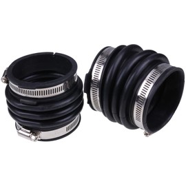 YQABLE 17881-20130 Set 2 Engine Air Intake Hose with Clamp Resonator 17882-20160 17882-20161 Compatible for Lexus ES300 ES330 RX330 02-06