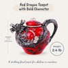 RED DRAGON TEAPOT