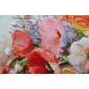 Wizardi Abris Art Bead Embroidery Kit - Delicate Flowers AB-805