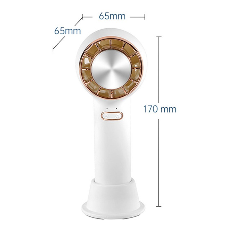 Mini Handheld Fan Portable USB Rechargeable Small Pocket Fan with