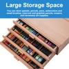 Falling in Art 4 Drawer Artist Supply Storage Box, Wooden