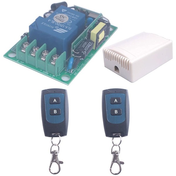 AC 110V 220V 85V-250V 30A Wireless Control Switch 433Mhz Remote