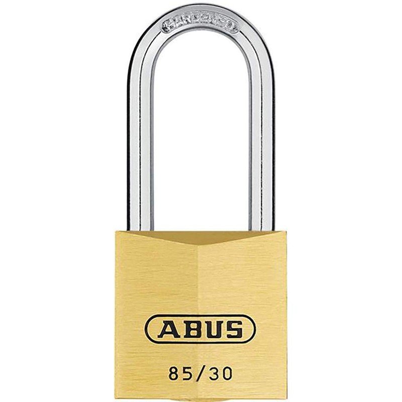 ABUS padlock brass 85/30HB24 - with high shackle - for