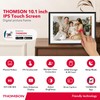 THOMSON 10.1 Inches Digital WiFi Picture Frame, Digital Photo Frame