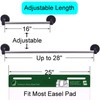 YYST 29" Easel Pad Holder, Magnetic Easel Sheet Holder, Flip