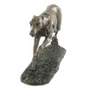 Single Running Greyhound Cold Cast Bronze Sculpture
