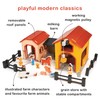 Mentari Toys - Billy’s Barnyard - Wooden Barn and Stable