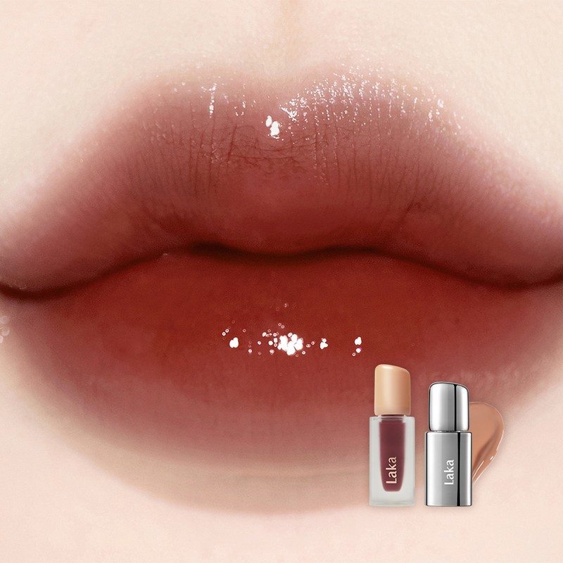 laka Fruity Glam Tint 4.5ml - [SET] 101 Joyful (+Mini