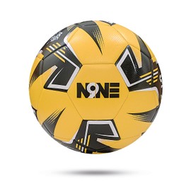 NINE Premium Quality Footballs Striker - Size 3, 4, 5 | Ideal for Kids, Teens & Adults | Perfect for Training & Matches (Yellow, 5)