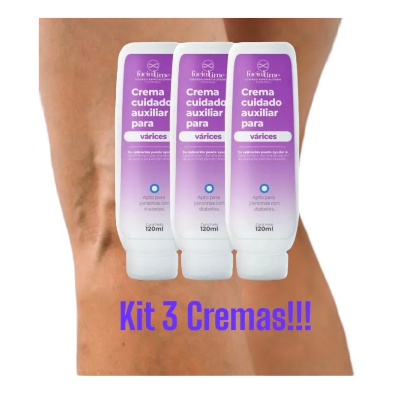 Crema Piernas Cansadas Mejora Circulación Varices Pack Mentol