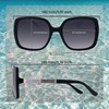 SQUAD Sunglasses for Women Adults Square Fashion with Glasses Case,
