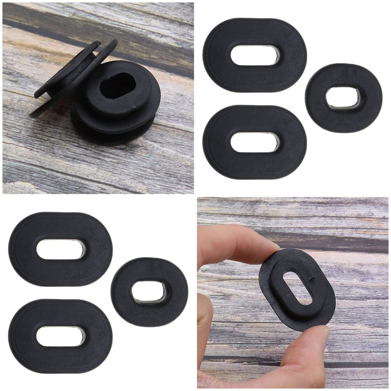 be in your mind 12 Pcs Motorcycle Side Rubber Lids