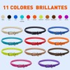 Collar de piel enrollada para perro – L1000, suave y
