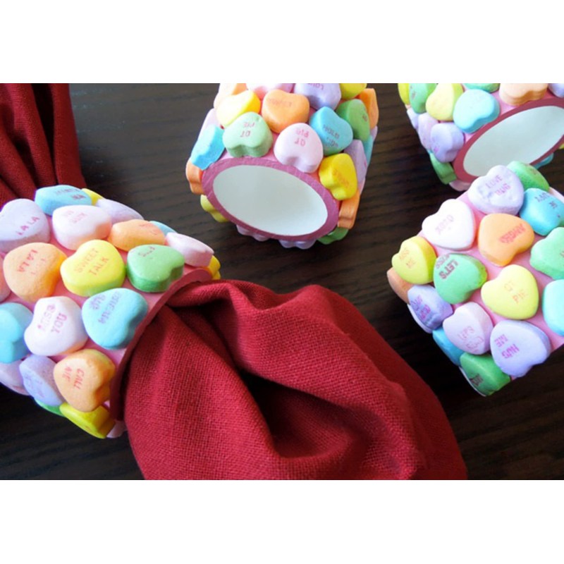 By The Cup Small Candy Conversation Hearts, 2.5 Pound Bulk
