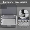 Animacyn ABS Electrical Junction Box, Ventilated Design, Cable Grommets, IP65