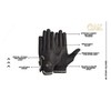 AK Horse Riding Gloves for Competition & Dressing with Crystal