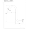 Kingston Brass K152A5 Designer Trimscape Showerscape S-Shape Shower Arm, Oil
