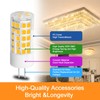 LFLAMPON G4 LED Bulbs 120V G4 Bi-Pin Base Light Bulbs