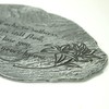 Cathedral Art Our Hearts Still Ache Memorial Garden Stone, Metal