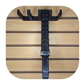 Hammy3DPrints Mount for MKA 1919 Pro Mag Mags - Slatwall | Magazine Holder Storage Rack (Dakota with Metal Track Insert)