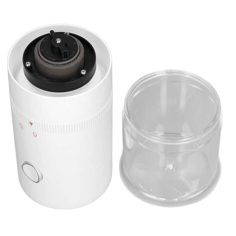 Coffee Grinder Portable Small Electric Rechargeable Household Automatic Coffee GrinderWhite