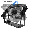 VORZOKISPL Computer Fan Stand - 120mm 140mm PC Fan Desk