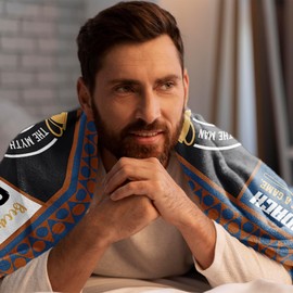 YDAISCU Coach Gifts Blanket 60"×50", Best Coach Gifts for Men Women, Basketball Coach Gifts, Football Gifts for Coach, Hockey, Softball, Volleyball Coach Appreciation Gift Blanket