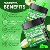Supplmnt. Creatine Gummies 5000mg 120ct Max Strength for Men and