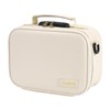 Gosstek PU Leather Smell Proof Bag with Combination Lock, Childproof