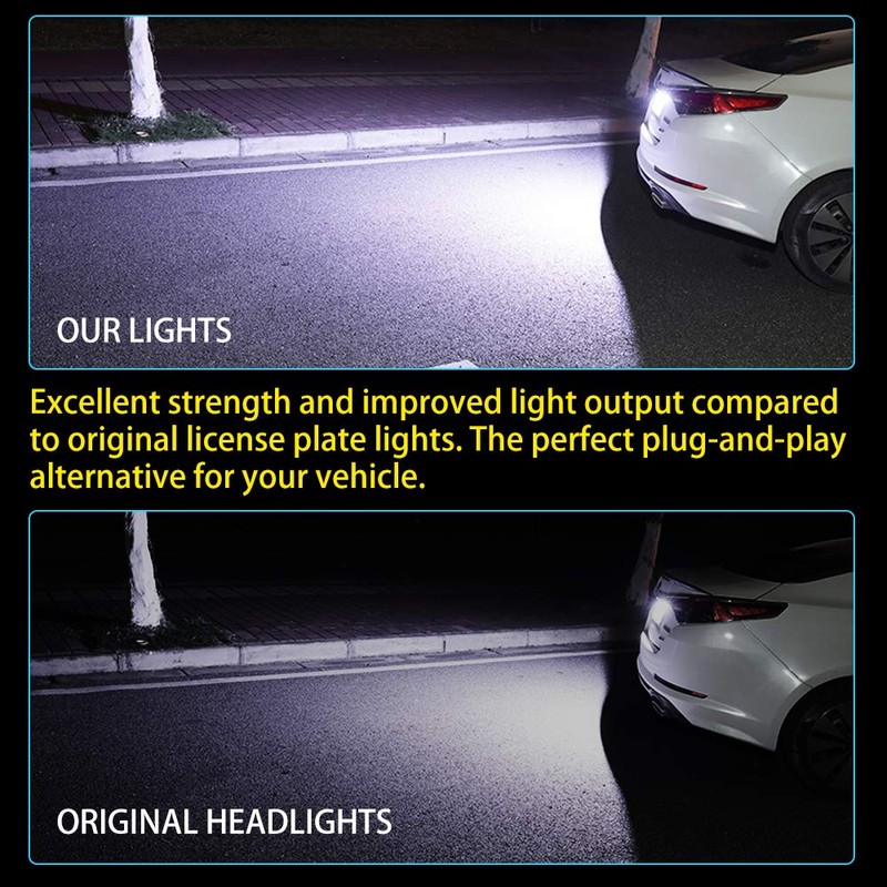 Safego LED Number Plate Light