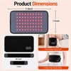 Red Light Therapy Pad for Body Pain, 11.8"x6.9" Portable Infrared