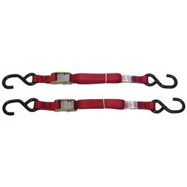 Ancra 40888-10-03 Red Original Premium Cam Buckle Tie Down, 6 Pack