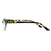 JuicyOrange Womens Magnified Reading Glasses Cateye Fashion Frames Spring Hinge