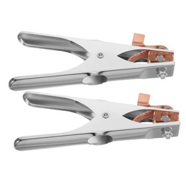 Operitacx Ground Handling Equipment Welding Clamp for Welder Welding Earth Clamp Heavy Duty Safety Design