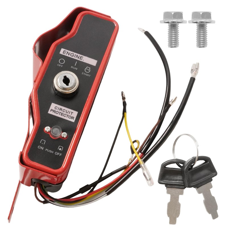 DUZFOREI Ignition Key Switch Box, Replacement for Honda GX340 GX390