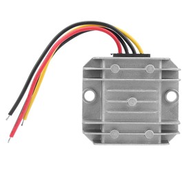 Power Supply Voltage Converter DC/DC Converter Regulator Increase 12V Step Up to DC 48V 2A IP67 Waterproof Step-Up Converter with USB Port for Car Boat Truck Vehicle Solar System