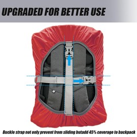 LICQIC Waterproof Rain Cover for Backpack, Reflective Rucksack Rain Cover for Outdoor, Hiking, Camping, Traveling, Cycling