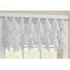 Sweet Home Collection Veritcal Kitchen Curtain Sheer Ruffle Waterfall Window