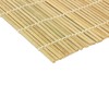 Thunder Group BASR095JP Sushi Roller, 9-1/2" x 9-1/2", Flat, Bamboo,